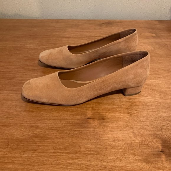 BY FAR Tan Suede Flats - Picture 6 of 11